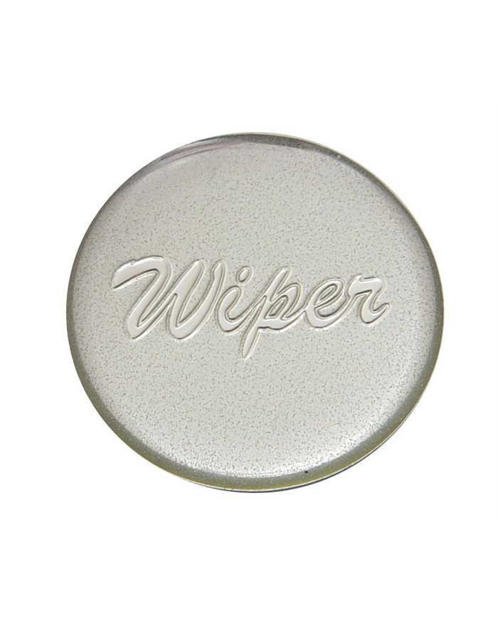 (BULK) GLOSSY "WIPER" STICKER - SILVER