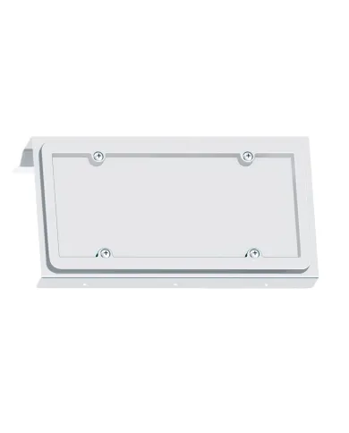 UP29065-Stainless 1 License Plate Holder For 2003+ Volvo VN