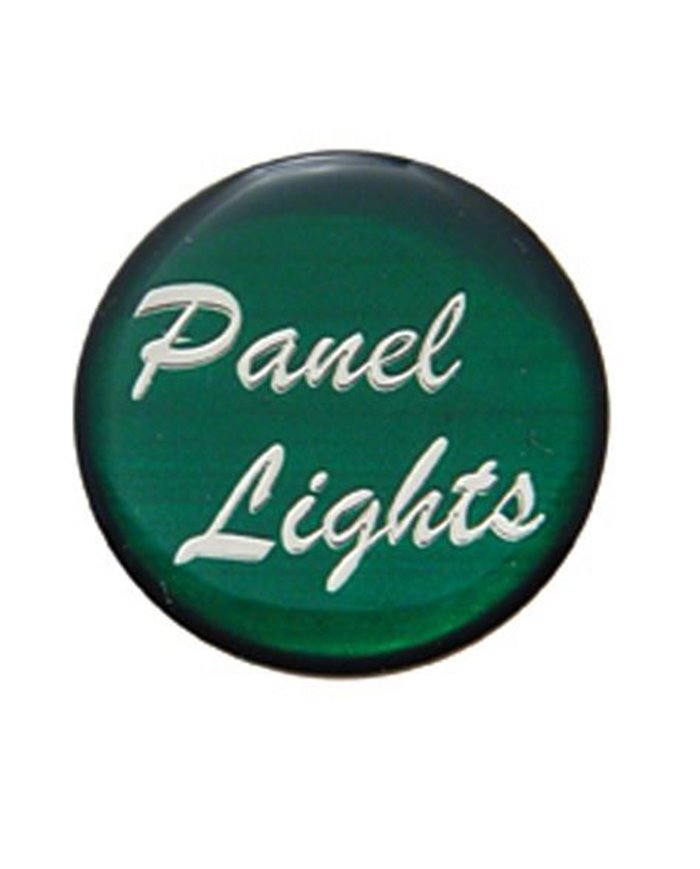 (BULK) GLOSSY "PANEL LIGHTS" STICKER - GREEN