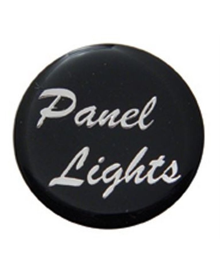 (BULK) GLOSSY "PANEL LIGHTS" STICKER - BLACK