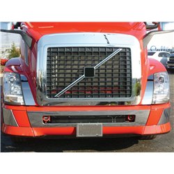 UP29065-Stainless 1 License Plate Holder For 2003+ Volvo VN
