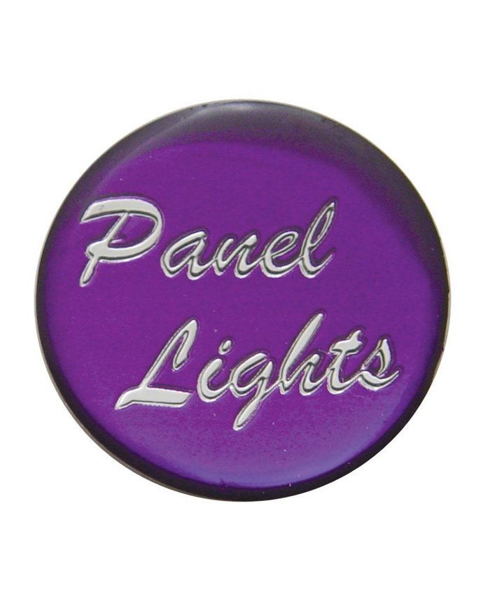 (BULK) GLOSSY "PANEL LIGHTS" STICKER - PURPLE