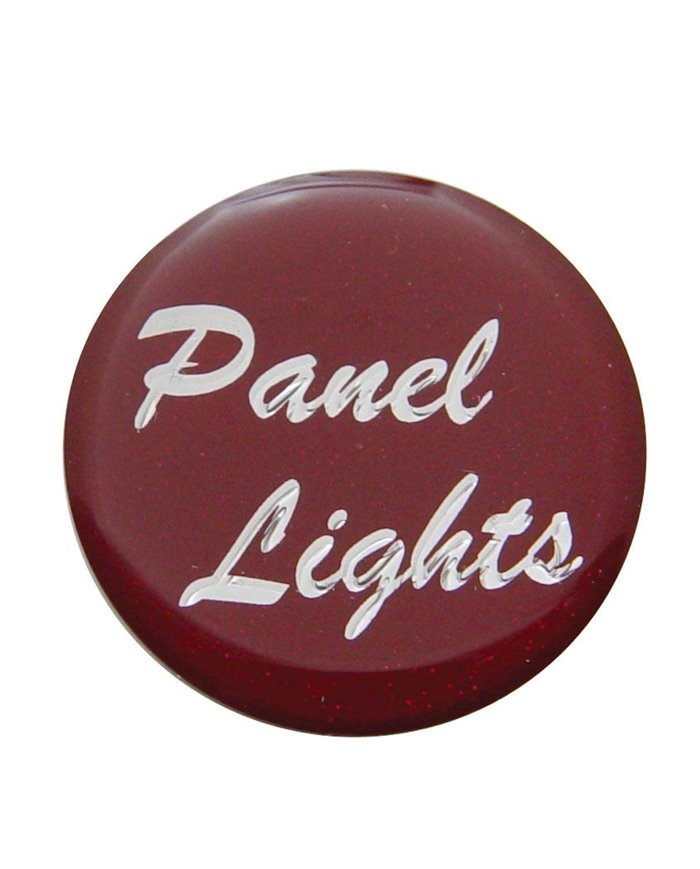 (BULK) GLOSSY "PANEL LIGHTS" STICKER - RED