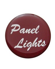 (BULK) GLOSSY "PANEL LIGHTS" STICKER - RED
