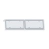 UP29066-Stainless 2 License Plate Holder For 2003+ Volvo VN