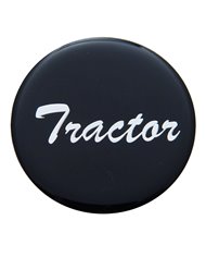 (BULK) GLOSSY "TRACTOR" STICKER - BLACK (BULK) GLOSSY "TRACTOR" STICKER - BLACK