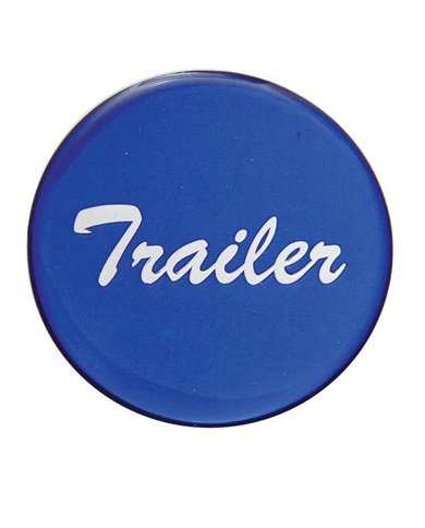 (BULK) GLOSSY "TRAILER" STICKER - BLUE (BULK) GLOSSY "TRAILER" STICKER - BLUE
