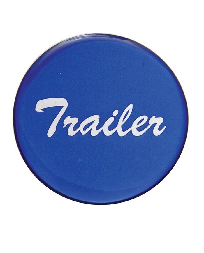 (BULK) GLOSSY "TRAILER" STICKER - BLUE (BULK) GLOSSY "TRAILER" STICKER - BLUE