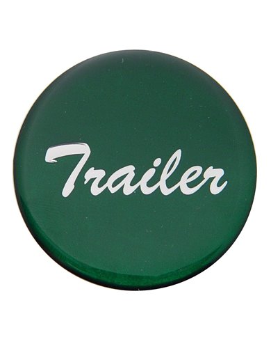 (BULK) GLOSSY "TRAILER" STICKER - GREEN (BULK) GLOSSY "TRAILER" STICKER - GREEN