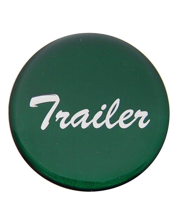 (BULK) GLOSSY "TRAILER" STICKER - GREEN (BULK) GLOSSY "TRAILER" STICKER - GREEN