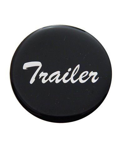 (BULK) GLOSSY "TRAILER" STICKER - BLACK (BULK) GLOSSY "TRAILER" STICKER - BLACK