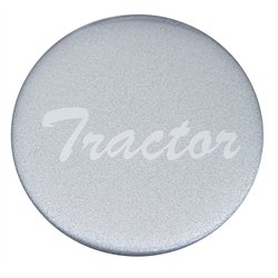 UP23222-1S-"Tractor" Glossy Air Valve Knob Candy Color Sticker -Liquid Silver