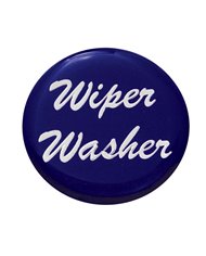 (BULK) GLOSSY "WIPER/WASHER" STICKER - BLUE