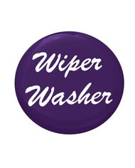 (BULK) GLOSSY "WIPER/WASHER" STICKER - PURPLE (BULK) GLOSSY "WIPER/WASHER" STICKER - PURPLE