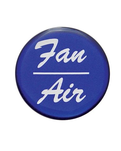 (BULK) GLOSSY "FAN/AIR" STICKER - BLUE (BULK) GLOSSY "FAN/AIR" STICKER - BLUE
