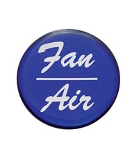 (BULK) GLOSSY "FAN/AIR" STICKER - BLUE