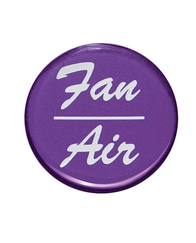 (BULK) GLOSSY "FAN/AIR" STICKER - PURPLE (BULK) GLOSSY "FAN/AIR" STICKER - PURPLE