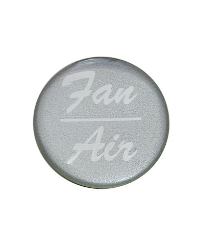 (BULK) GLOSSY "FAN/AIR" STICKER - SILVER (BULK) GLOSSY "FAN/AIR" STICKER - SILVER