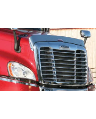 UP29090-430 Stainless Steel Bug Shield For 2008-2017 Freightliner Cascadia