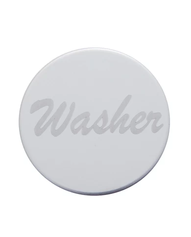 (BULK) STAINLESS STEEL "WASHER" PLAQUE (BULK) STAINLESS STEEL "WASHER" PLAQUE