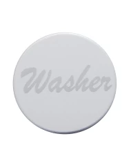(BULK) STAINLESS STEEL "WASHER" PLAQUE