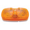 UP30005-Tiger Eye Light (Clearance/Marker) With White Base - Amber Lens