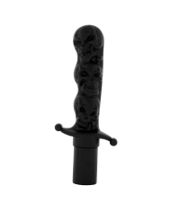 (CARD) BLACK SKULL DAGGER AIR VALVE KNOB (CARD) BLACK SKULL DAGGER AIR VALVE KNOB