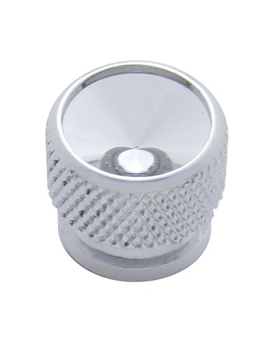 (BULK) CHROME BOLT HEAD - INDENTED (BULK) CHROME BOLT HEAD - INDENTED