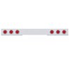 UP30274-Chrome 1 Piece Rear Light Bar With Six 4" Lights & Bezels
