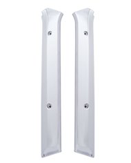 (2/SKPK) CHROME PLASTIC KENWORTH POST COVER (2/SKPK) CHROME PLASTIC KENWORTH POST COVER