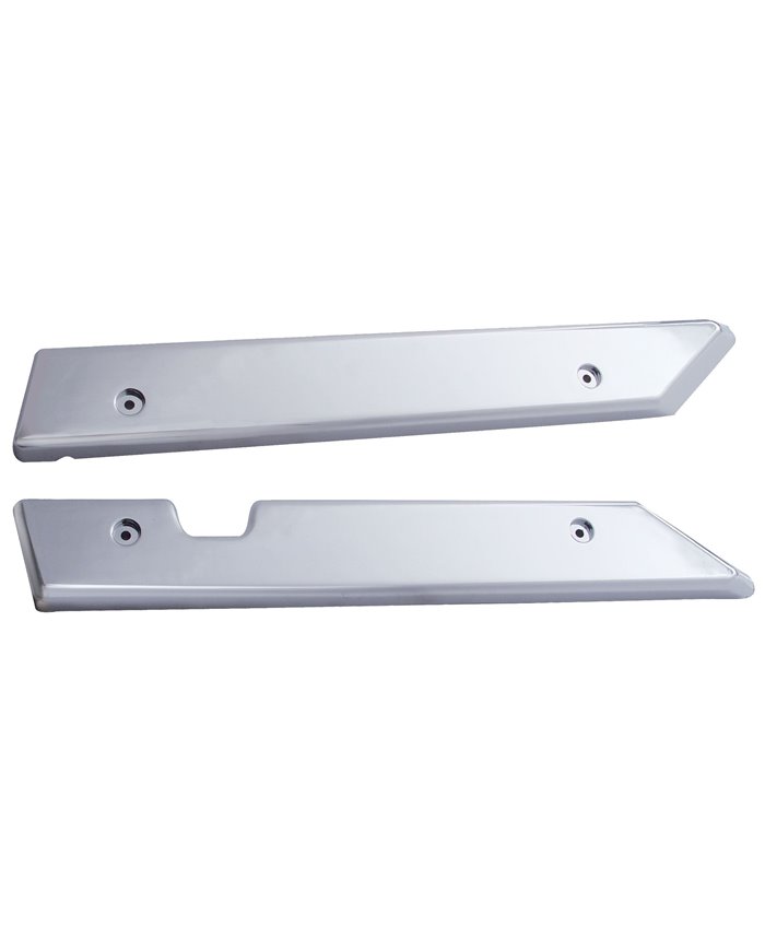 (2/CARD) CHROME PLASTIC FREIGHTLINER SIDE WINDOW POST