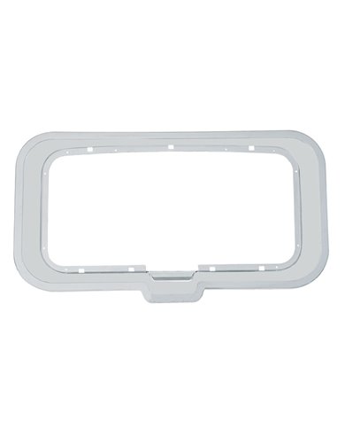 (BOX) CHROME PLASTIC KENWORTH 2006+ INTERIOR SUNROOF OUTER TRIM (BOX) CHROME PLASTIC KENWORTH 2006+ INTERIOR SUNROOF OUTER TRIM