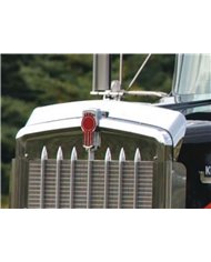 (BOX) STAINLESS KENWORTH W900L BUG DEFLECOTR (BOX) STAINLESS KENWORTH W900L BUG DEFLECOTR