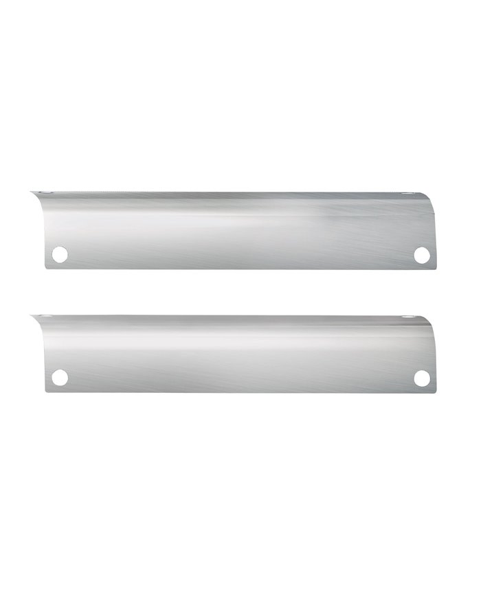 (BOX) STAINLESS PETERBILT 386 FRONT STEP TRIMS