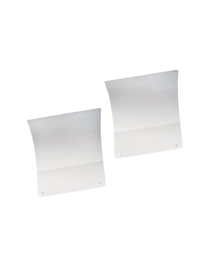 (BOX) STAINLESS PETERBILT 579 LOWER BACK STEP TRIM