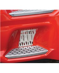 (BOX) STAINLESS PETERBILT 579 LOWER BACK STEP TRIM