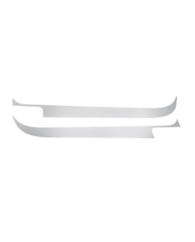 (CARD) STAINLESS PETERBILT 579 DOOR WINDOW ACCENT (CARD) STAINLESS PETERBILT 579 DOOR WINDOW ACCENT