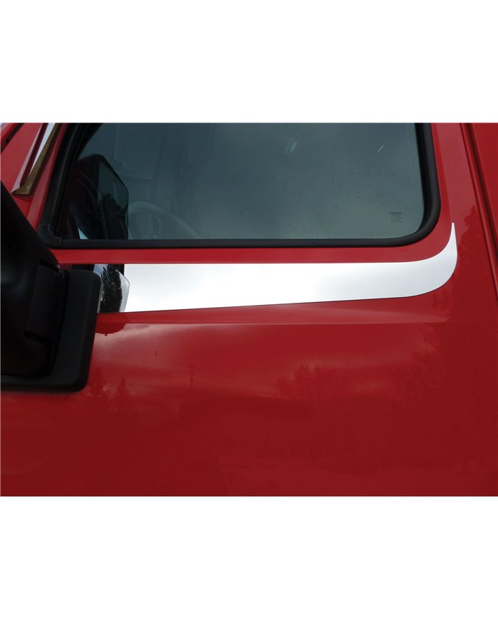 (CARD) STAINLESS PETERBILT 579 DOOR WINDOW ACCENT (CARD) STAINLESS PETERBILT 579 DOOR WINDOW ACCENT