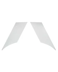 (CARD) STAINLESS 2007+ PETERBILT 389 HOOD EMBLEM STRIP ACCENT