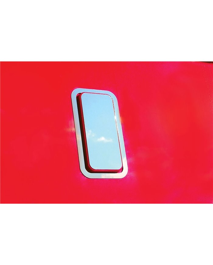 (CARD) STAINLESS KENWORTH T700 BUNK VENT COVER TRIM KIT