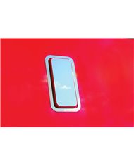 (CARD) STAINLESS KENWORTH T700 BUNK VENT COVER TRIM KIT