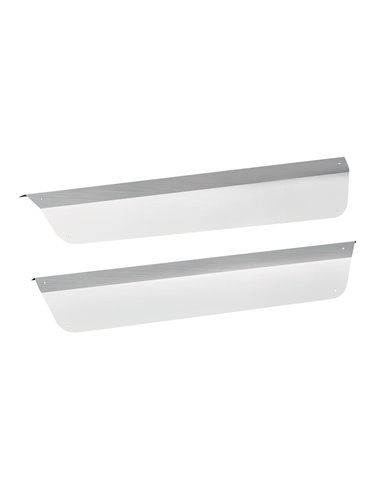 (BOX) STAINLESS KENWORTH T700 FRONT UPPER STEP KICK PLATE (BOX) STAINLESS KENWORTH T700 FRONT UPPER STEP KICK PLATE