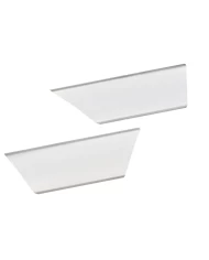 (BOX) STAINLESS 2007+ KENWORTH T660, T680, T700 BACK UPPER STEP KICK PLATE