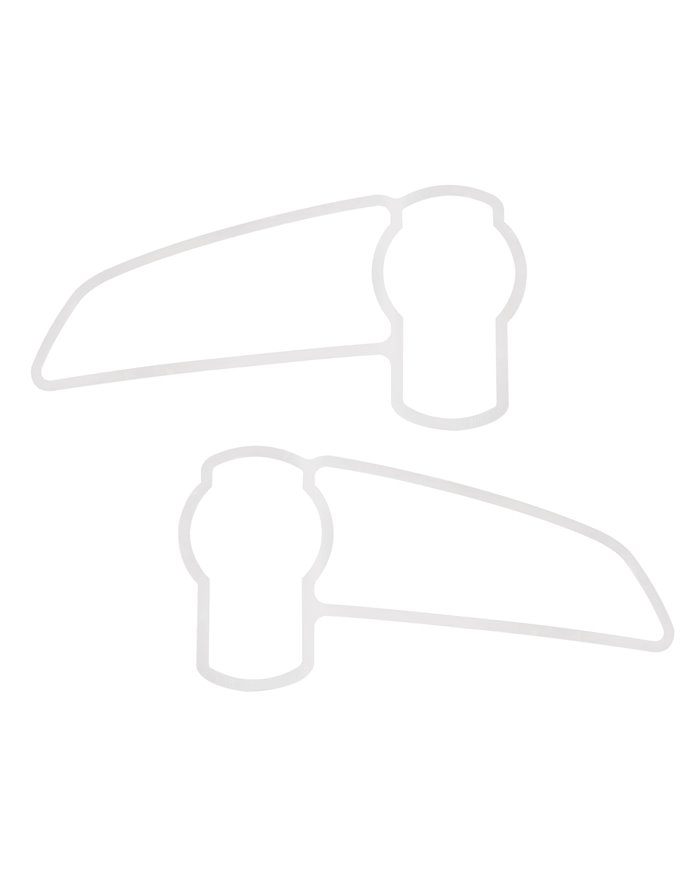 (CARD) STAINLESS 2008+ KENWORTH T660/T370 AIR INTAKE LOGO TRIM