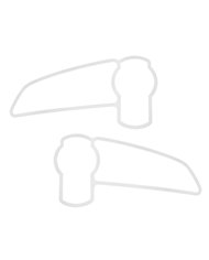 (CARD) STAINLESS 2008+ KENWORTH T660/T370 AIR INTAKE LOGO TRIM