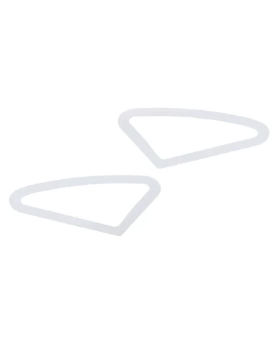 (CARD) STAINLESS KENWORTH T660 FENDER LIGHT TRIM (CARD) STAINLESS KENWORTH T660 FENDER LIGHT TRIM