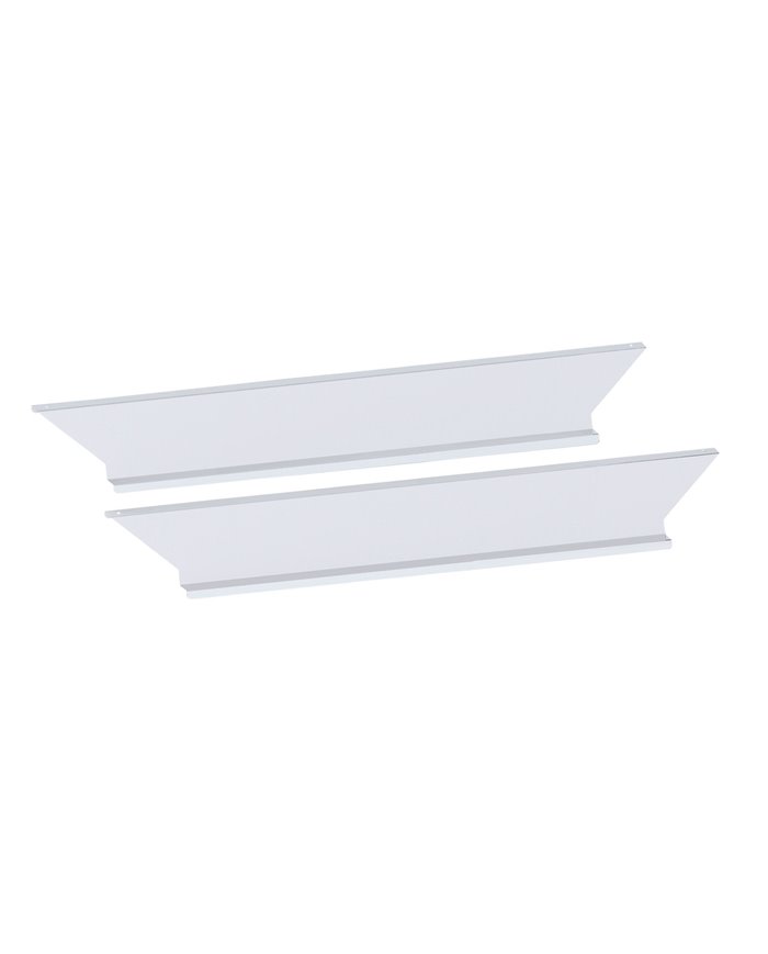 (BOX) STAINLESS 2003+ VOLVO VN FRONT UPPER FAIRING KICK PLATE