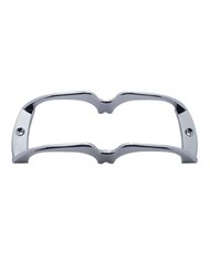 (CARD) CHROME PLASTIC TURTLE BACK LENS GUARD