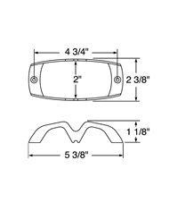 (BULK) CHROME TIGER EYE LIGHT LENS GUARD