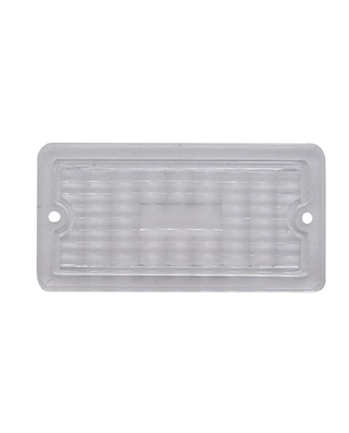 (BULK) RECTANGULAR CLEARANCE/MARKER LIGHT LENS - CLEAR